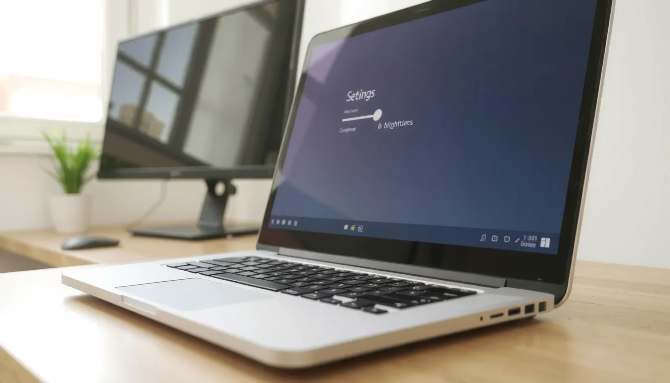 comment baisser la luminosité sur pc