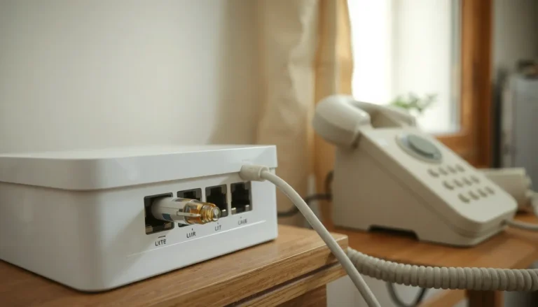 Comment brancher un téléphone fixe avec la fibre Orange